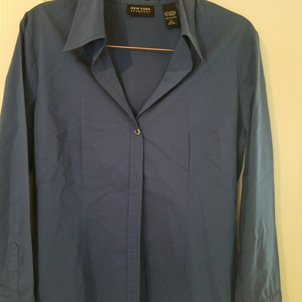 Dress shirt with stretch